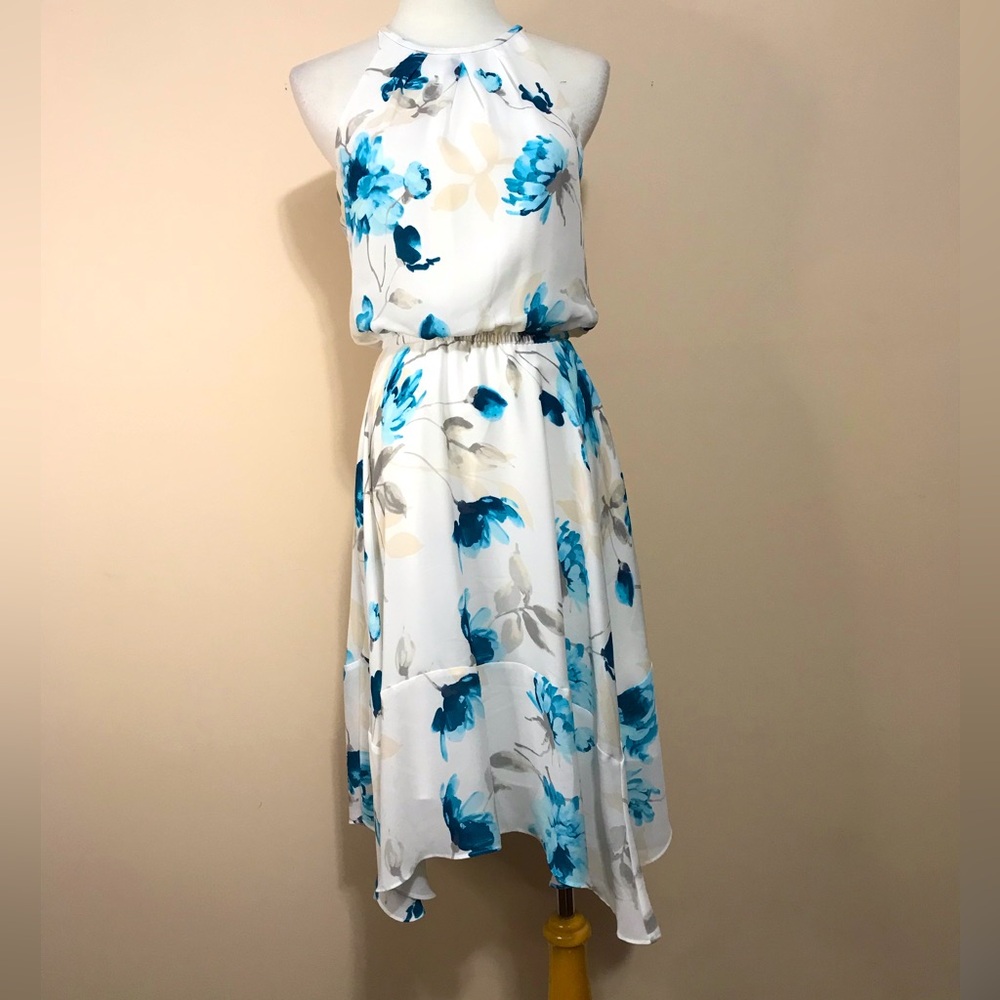 White House Black Market Women’s Floral Sleeveless Dress - Picture 1 of 7